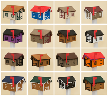 MailboxHORSE BARN POLY MAILBOX ~ Amish Handmade Durable Weatherproof ~ Many Color OptionscurbmailboxSaving Shepherd