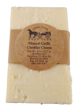 CheeseMINCED GARLIC CHEDDAR CHEESE - All Natural Cheddar with Field Raised GarliccheesedelicacySaving Shepherd