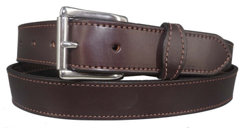 Money BeltMONEY BELT - DARK BROWN English Bridle Leather Concealed 16