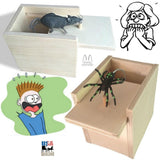 Wooden & Handcrafted ToysSpider Surprise Box - Amish Practical Prank Gag Gift Prank USA HANDMADEchildrengamesSaving Shepherd