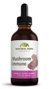 Herbal SupplementMUSHROOM IMMUNE - Chaga Reishi Shiitake Turkey Tail & Maitake TinctureblendcompoundSaving Shepherd