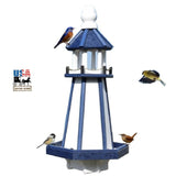 Bird FeederHUGE LIGHTHOUSE 4½ QT BIRD FEEDER - Weatherproof Recycled Poly in 4 Colorsbirdbird feederSaving Shepherd