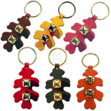 Door ChimeOAK LEAF DOOR CHIME - Leather with Sleigh Bells in 6 Colors - Handmade in USAautumbellSaving Shepherd