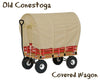Wheelbarrows, Carts & WagonsCONESTOGA COVERED WAGON 40