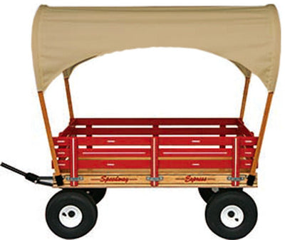 Wheelbarrows, Carts & WagonsLARGE "SUN TOP" COVERED WAGON 48" with 6½ Wide Off Road Tires * 4 Colors * Amish Made in USAAmishWheelsfun & gamesSaving Shepherd