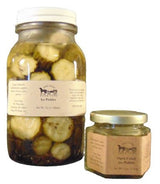OPEN CROCK ICE PICKLES - Crispy Vinegary Beginning with Lingering Sweet Finish