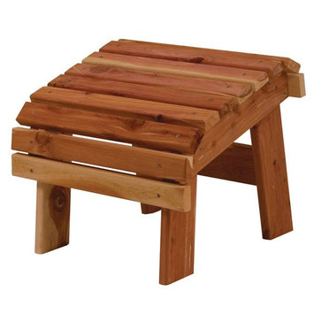 ChairsCEDAR OTTOMAN - Amish Red Cedar Outdoor Patio FurniturechairchairsSaving Shepherd
