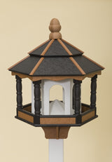 Bird FeederHUGE BIRD FEEDER ~ Amish Handmade Hexagon Recycled Poly - 10 Color Combosbirdbird feederSaving Shepherd