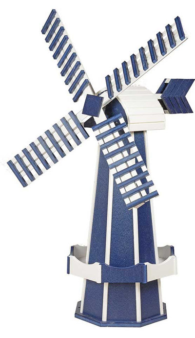 Windmill6½ FOOT JUMBO POLY WINDMILL - Dutch Garden Weather Vane in 22 Colors USAAmishoutdoorSaving Shepherd