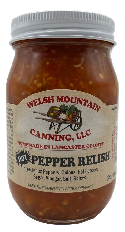 RelishHOT PEPPER RELISH - Sweet & Hot Pepper Blend Amish Homemade Dip USAdelicacydipfarm market1 PintSaving Shepherd