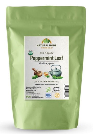 Herbal SupplementPEPPERMINT LEAF TEA - Certified Organic No GMOs Gluten Freedigestiondigestivedigestive healthSaving Shepherd