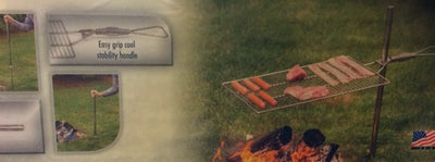 Campfire GrillCAMPFIRE GRILL SET - Adjustable Stainless Steel 24" x 14" Cooking SurfacecampfiregrillSaving Shepherd