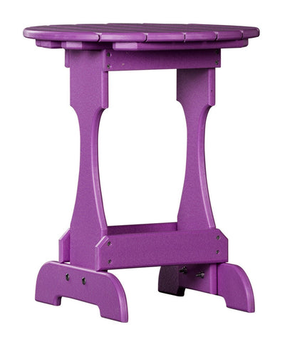 Outdoor Furniture4 SEASON CANDY TABLE - Maintenace Free Poly Outdoor Side Stand in 19 ColorsAdirondackoutdoor furnitureoutdoor livingPurpleSaving Shepherd
