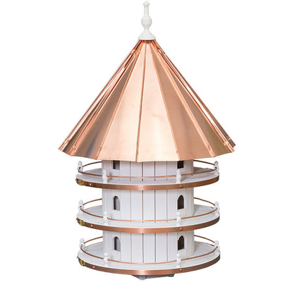 Birdhouse36" PURPLE MARTIN BIRDHOUSE - Large 12 Room 3-Story Copper Roof Bird Condobirdbird houseSaving Shepherd