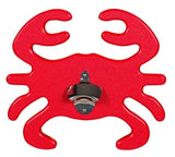 CRAB BOTTLE OPENER - Indoor Outdoor Poly & Stainless Steel