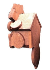 BirdhouseRUSTIC RACOON BIRDHOUSE - Amish Handmade Mushroom Wood Housebirdbird houseSaving Shepherd
