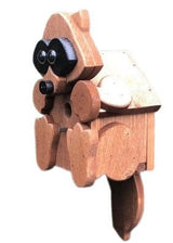 BirdhouseRUSTIC RACOON BIRDHOUSE - Amish Handmade Mushroom Wood Housebirdbird houseSaving Shepherd