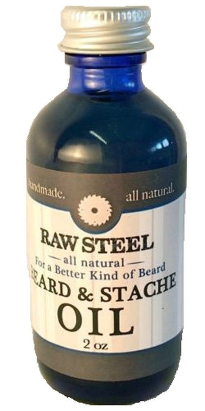 Shaving ProductsRAW STEEL Beard & Mustache Conditioning Oil with Natural BeeswaxACEshavingSaving Shepherd