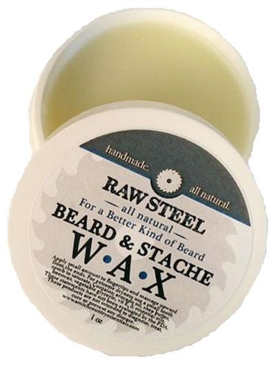 Shaving ProductsRAW STEEL Beard & Mustache Conditioner WAX Treatment with Natural BeeswaxACEshavingSaving Shepherd
