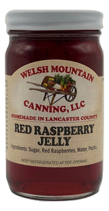 JellyRED RASPBERRY JELLY - Amish Homemade Fruit Spread USAdipfarm marketSaving Shepherd