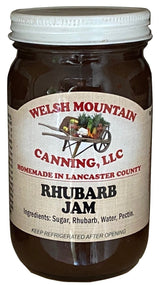 RHUBARB JAM - Amish Homemade Sweet & Tangy Spread