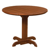 TablesROUND DINING TABLE - Amish Red Cedar Outdoor Furnituretabletable and chairsSaving Shepherd