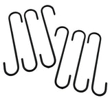hookWROUGHT IRON S HOOKS - Amish Hand Forged in 4 Sizesblacksmithhookhooks9"Set of 6Saving Shepherd