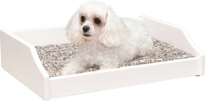 Handcrafted for PetsMINIMALIST WOOD PET LOUNGE - Amish Handmade Dog Furniture Bed in 3 SizesBedbed with beddingSaving Shepherd