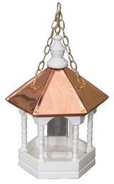 Bird Feeder22” COPPER TOP BIRD FEEDER - Hanging Gazebo with Spindlesbirdbird feederSaving Shepherd