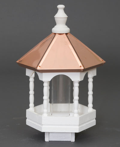 Bird Feeder22” COPPER TOP BIRD FEEDER - Gazebo with Spindlesbirdbird feederSaving Shepherd