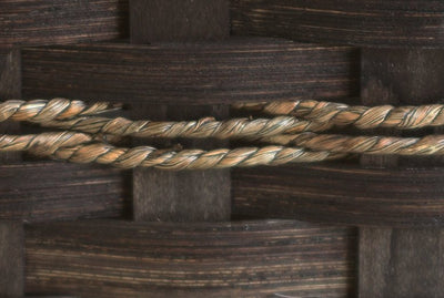LAZY SUSAN - Amish Hand Woven Spinning Basket Spice Rack - 2 Sizes & 13 Finishes