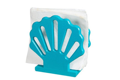 Napkin Holders & DispensersSEA SHELL NAPKIN HOLDER - Large Indoor Outdoor 4 Season Polycountry accentcountry accentsSaving Shepherd