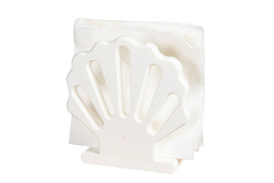 Napkin Holders & DispensersSEA SHELL NAPKIN HOLDER - Large Indoor Outdoor 4 Season Polycountry accentcountry accentsSaving Shepherd