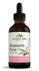 Herbal SupplementSHEPHERD'S PURSE COMPOUND Special Herbal Blend For Womenbloodclotclotting2ozNatural Hope HerbalsSaving Shepherd
