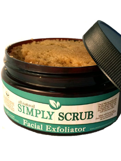 Skin CareSIMPLY SCRUB Facial Exfoliator - All Natural to help Fight Pre-Mature Aging & WrinklesACEbuttersSaving Shepherd