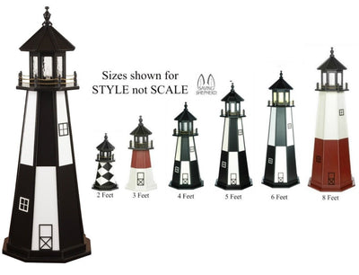 LighthouseCAPE HENRY LIGHTHOUSE - Chesapeake Bay Virginia Working ReplicaFire IslandlighthouseNew York2 FeetNo (Lighthouse with 25w gallery bulb)WoodSaving Shepherd