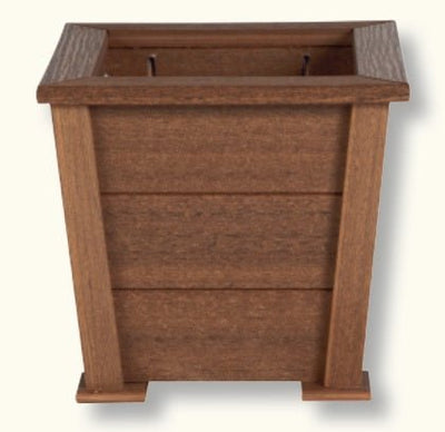 POLY LUMBER PLANTER - All Season Square Patio Plant BoxesSaving Shepherd