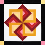 STAR SPIN BARN QUILT - Hand Painted "Harvest" Design