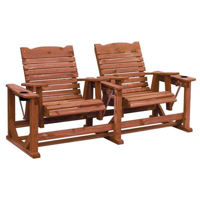 ChairsSTRAIGHTBACK SETTEE - Red Cedar Glider ChairsbenchchairSaving Shepherd