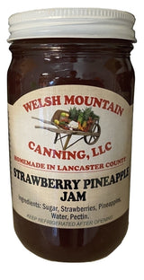 JamSTRAWBERRY PINEAPPLE JAM - Amish Homemade Fruit Spreaddipfarm marketSaving Shepherd