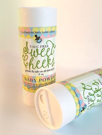 Skin CareSWEET CHEEKS BABY POWDER ~ Natural Chamomile & Calendula ~ Handmade in the USAACEbabySaving Shepherd