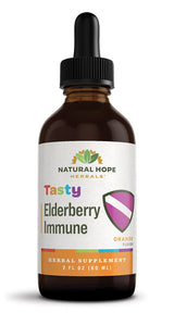 Herbal SupplementTASTY ELDERBERRY - Orange Flavor Immune System Support Herbal Tonicchildchildren'sSaving Shepherd
