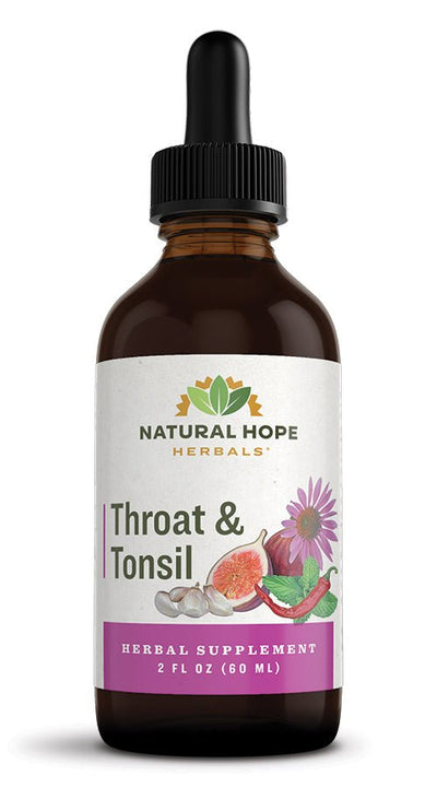 Herbal SupplementTHROAT & TONSIL - Soothing Echinacea Garlic & Cayenne TincturehealthherbSaving Shepherd