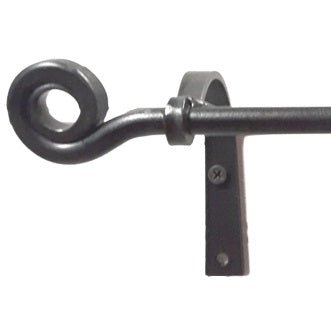 Wrought IronWROUGHT IRON TOWEL BAR - Attached Mounting Brackets & Scroll EndsaccessoriesaccessorySaving Shepherd