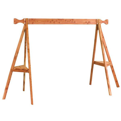 SwingSTRAIGHTBACK TRIPOD SWING - Amish Red Cedar 4 & 5' SwingschairchairsSaving Shepherd