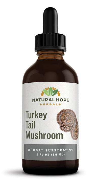 Herbal SupplementTURKEY TAIL MUSHROOM - SINGLE HERB LIQUID EXTRACT TINCTURESdigestive healthImmune HealthSaving Shepherd
