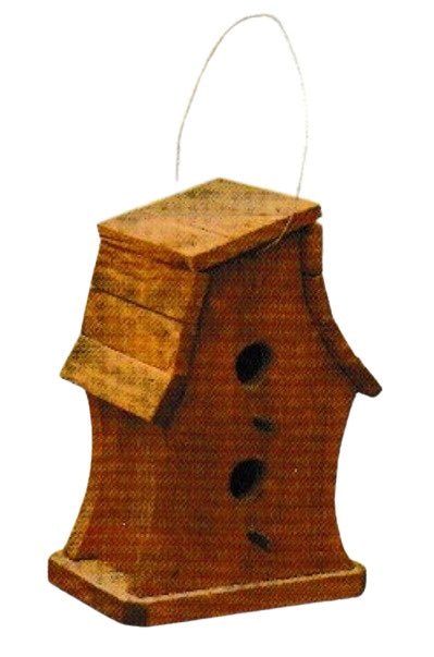 BirdhouseRUSTIC 2 STORY TWISTED BIRDHOUSE - Recycled Mushroom Wood Bird Housebirdbird housebirdhouseSaving Shepherd