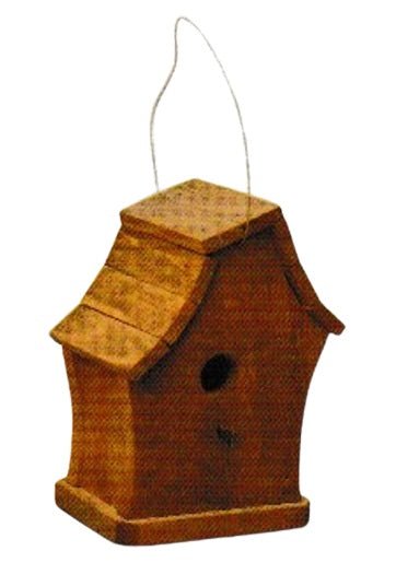 BirdhouseRUSTIC TWISTED BIRDHOUSE - Recycled Mushroom Wood Bird Housebirdbird houseSaving Shepherd