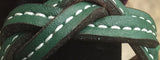 BRAIDED LEATHER BRACELET - Amish Handmade Men's Women's Cuff Wrap in 12 COLORS
