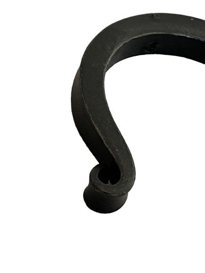 hook8½" TWISTED WROUGHT IRON S HOOKS - Amish Hand Forged with ScrollsblacksmithironSaving Shepherd